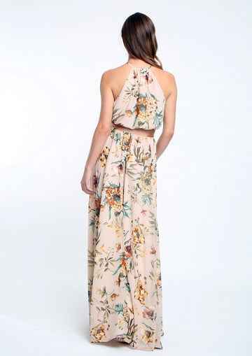 Abito Lungo Floreale Alba Conde 3405 732